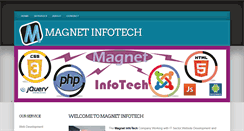 Desktop Screenshot of magnetinfotech.com